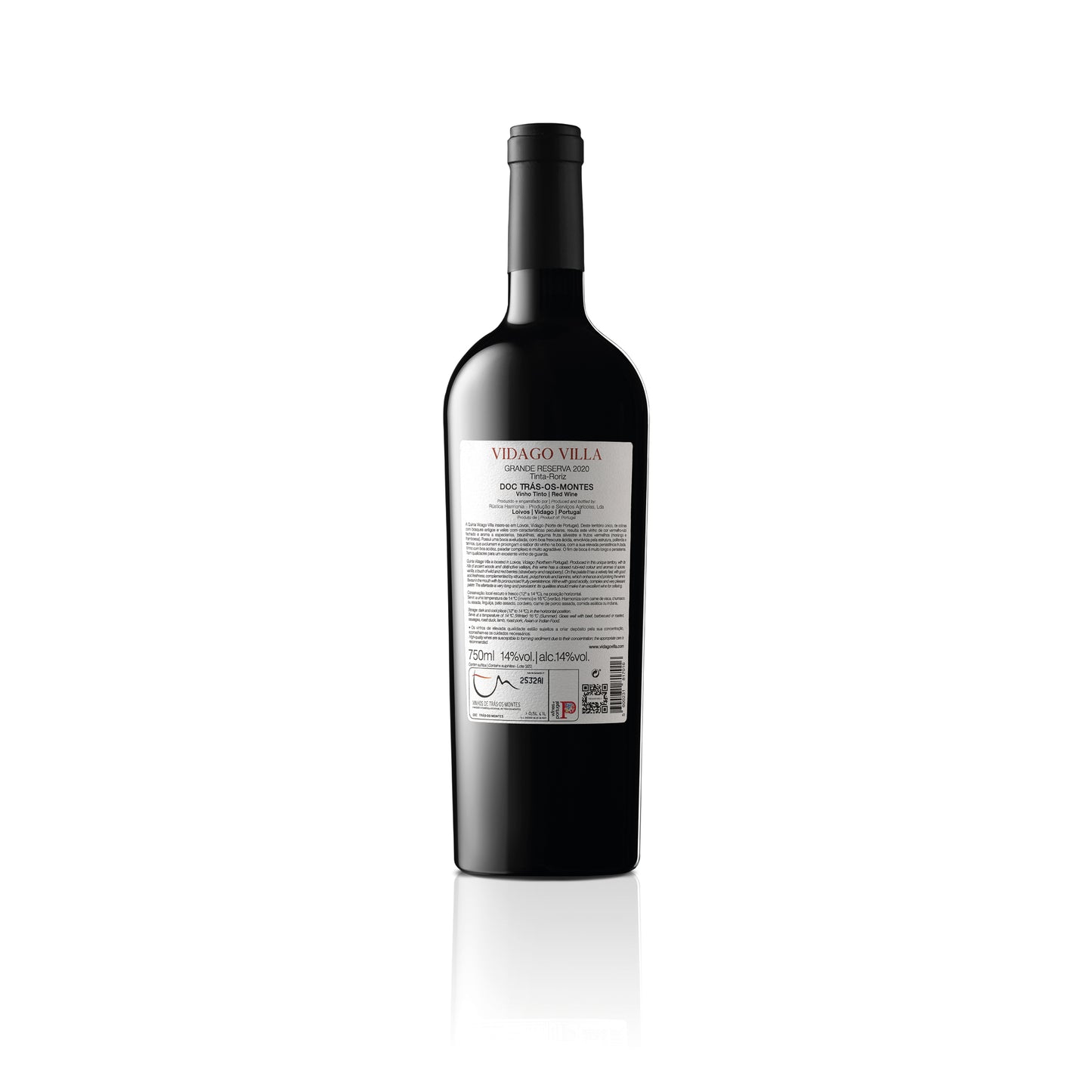 Vidago Villa Tinto Grande Reserva 2020 - TR